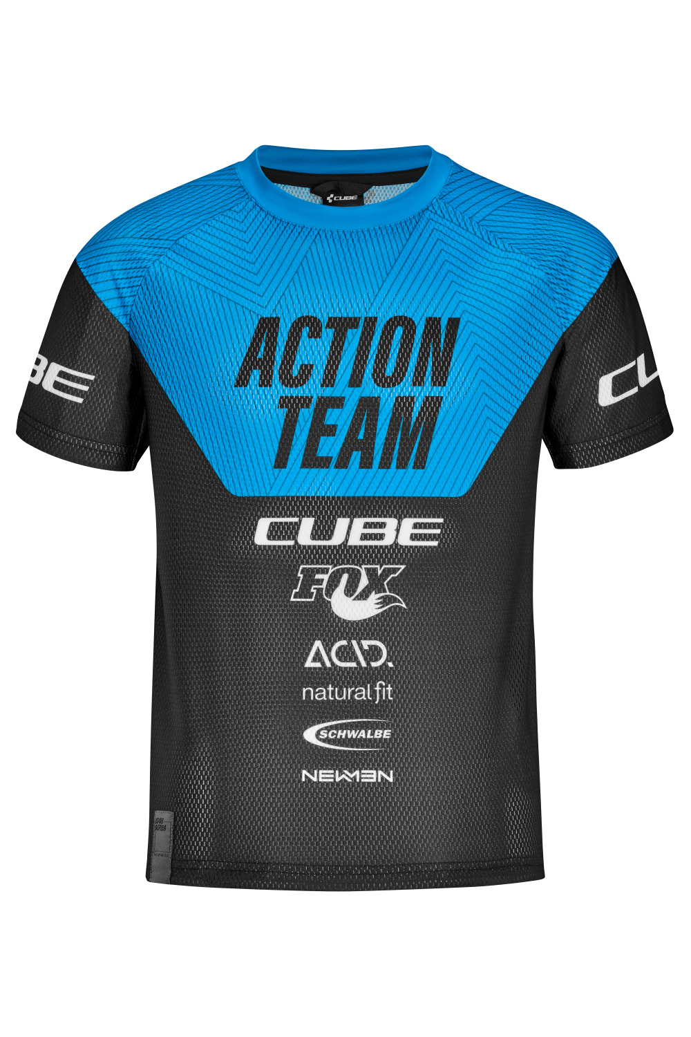 Cube Action Team Shirt Korte Mouw voor kinderen 2021