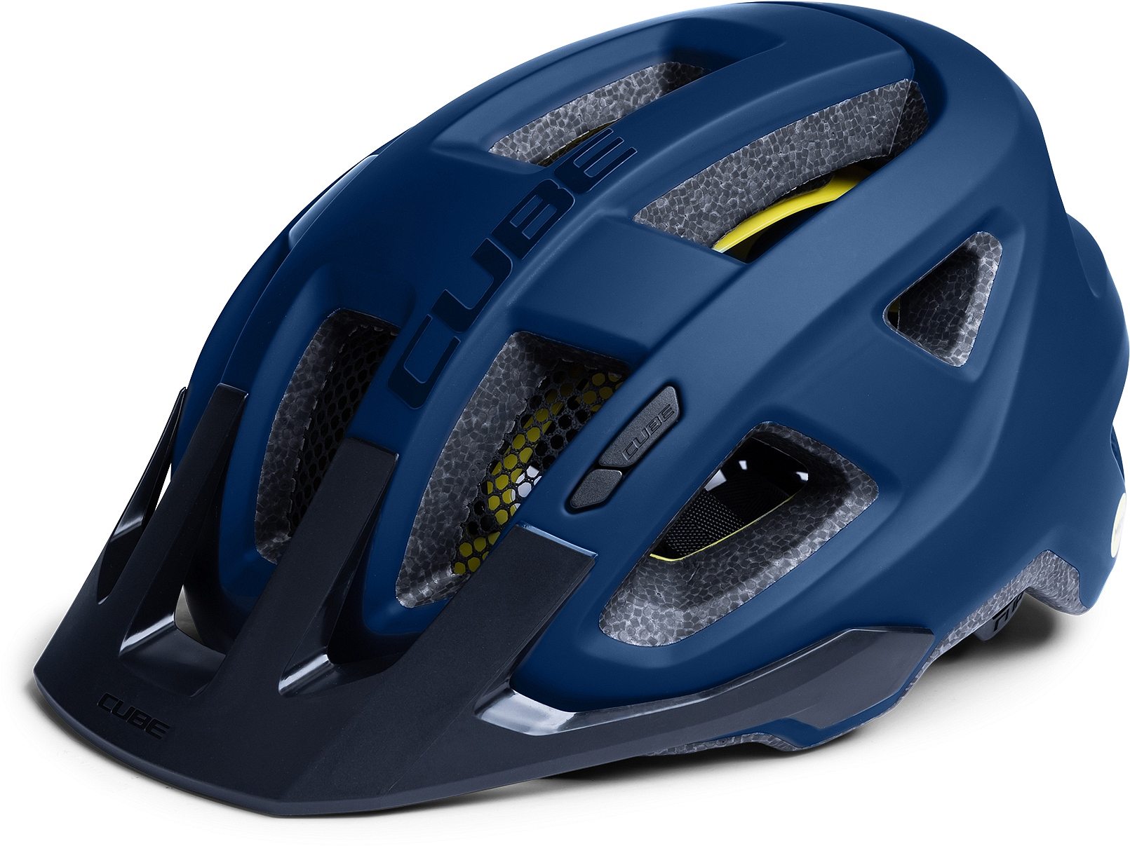 Cube Helm Fleet Mat Blauw